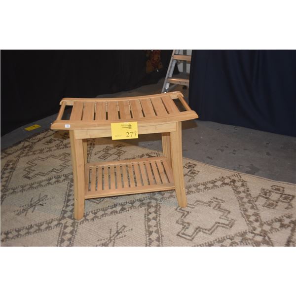 BAMBOO STOOL/BENCH (23 1/2" X 13" X 18")