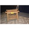 Image 1 : BAMBOO STOOL/BENCH (23 1/2" X 13" X 18")