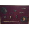 Image 3 : FRAMED JAPANESE SAMURAI SWORD COMPONENTS