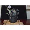 Image 4 : JAPANESE IRON TETSUBIN FLORAL ARRANGEMENT (DOES NOT INCLUDE STAND)