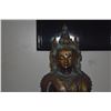 Image 3 : BRONZE TIBET SEATED SHAKYAMUNI BUDDHA; SIGNED (15 1/2")