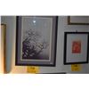 Image 1 : FRAMED WOODBLOCK PRINT, "CHERRY BLOSSOMS" BY EICHI KOTOZUKA (15 1/2" X 21")