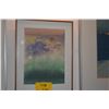 Image 1 : FRAMED WATERCOLOR ABSTRACT; SIGNED HIGA (CHARLES) (15 1/2" X 19 3/4")
