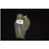 Image 3 : CHINESE NEPHRITE OLD JADE MAN & FISH (3" X 1 7/8")