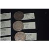 Image 4 : INDIAN HEAD NICKLES - 1917, 1923, 1925, 1935, 1936, 1937; SILVER QUARTERS - 1935 (1) 1936 (3); MORGA