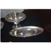 Image 2 : STERLING SILVER CUP, DISH, PEDESTAL BOWL & WINE HOLDER (4 PCS)