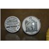 Image 3 : VINTAGE PERFUME BOTTLE & VANITY JAR LIDS (3 PCS)