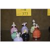 Image 1 : COLLECTION OF VINTAGE PORCELAIN PERFUME BOTTLES (4) & VANITY BOXES (3) (7 PCS)