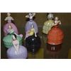 Image 3 : COLLECTION OF VINTAGE PORCELAIN PERFUME BOTTLES (4) & VANITY BOXES (3) (7 PCS)