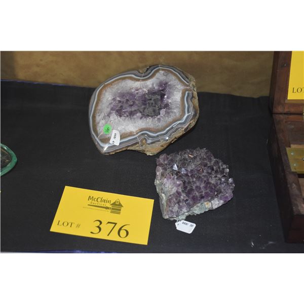 AMETHYST CRYSTALS (2 PCS)