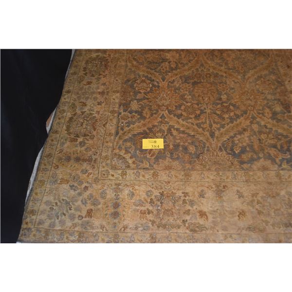 INDICH SILK RUG, MADE IN INDIA BY ASHOKA CREATIONS (69" X 121")