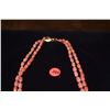 Image 2 : 2 CORAL NECKLACES & 1 OPERA LENGTH PEARL NECKLACE (3 PCS)