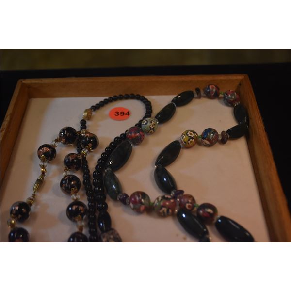 FASHION BEAD NECKLACES (3 PCS)