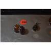 Image 3 : AMBER STERLING SILVER PENDANTS & EARRINGS (5 PCS)