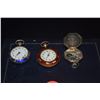 Image 3 : VINTAGE PENDANT WATCHES (4 PCS)