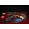 Image 1 : AGATE SPECIMENS, SOME MADE INTO JEWELRY (6 PCS)