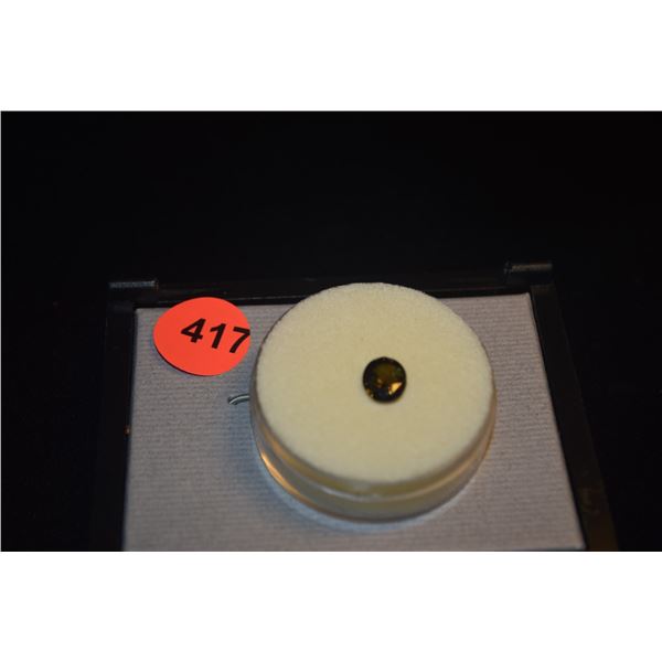 2.95 CT GREEN CHRYSOBERYL STONE