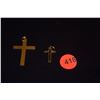 Image 1 : 14K CROSSES (4.8 GTW) (2 PCS)