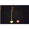 Image 2 : 18K HEART PENDANT ON CHAIN (16.2 GTW)