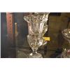 Image 2 : TIFFANY & CO. BIEDERMEIER ETCHED GLASS VASE (10 1/4")