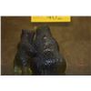 Image 4 : DAUM CRYSTAL PATE DE VERRE MOTHER BEAR & BABY