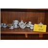 Image 1 : COLLECTION OF MINIATURE TEAPOTS, CUPS, SAUCERS, PLATES, BOWL, ETC. (33 PCS)