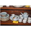 Image 1 : ROSENTHAL TEA SET & BLUE & GOLD BAVARIAN PLATES (26 PCS)