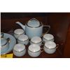 Image 2 : ROSENTHAL TEA SET & BLUE & GOLD BAVARIAN PLATES (26 PCS)