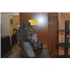 Image 1 : BRONZE HORSE HEAD (13 1/4")