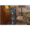 Image 4 : BRONZE HORSE HEAD (13 1/4")