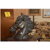 Image 5 : BRONZE HORSE HEAD (13 1/4")