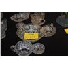 Image 1 : CRYSTAL & GLASS BOWLS, DISH, PITCHER & DECANTERS (8 PCS)