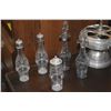Image 4 : ANTIQUE VICTORIAN SILVERPLATED CRUET SET (ALSO KNOWN AS A CASTOR SET)