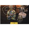 Image 1 : BOTTLE OF MARBLES & GLASS INSULATOR