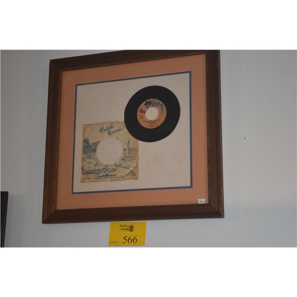 FRAMED RECORD - THE COCKEYED MAYOR OF KAUNAKAKAI