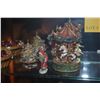 Image 5 : COLLECTION OF FIGURAL BOXES & MINIATURE SANTA FIGURE (14 PCS)