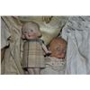 Image 3 : COLLECTION OF ANTIQUE DOLLS & EXTRA CLOTHES (5 PCS)