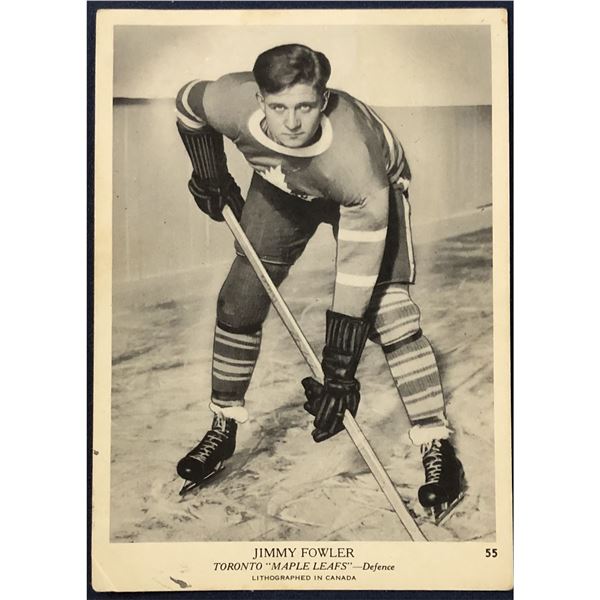 1939-40 O-PEE-CHEE NHL - JIMMY FOWLER