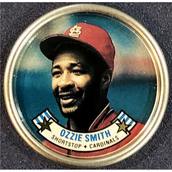 1988 TOPPS BASEBALL COIN - OZZIE SMITH (HOF)