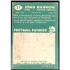 Image 2 : 1960 TOPPS CFL JOHN BARROW (HOF)