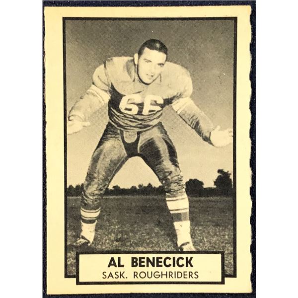 1962 O-PEE-CHEE CFL AL BENECIK (HOF)