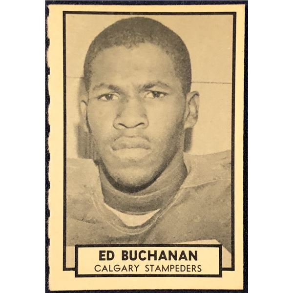 1962 O-PEE-CHEE CFL ED BUCHANAN