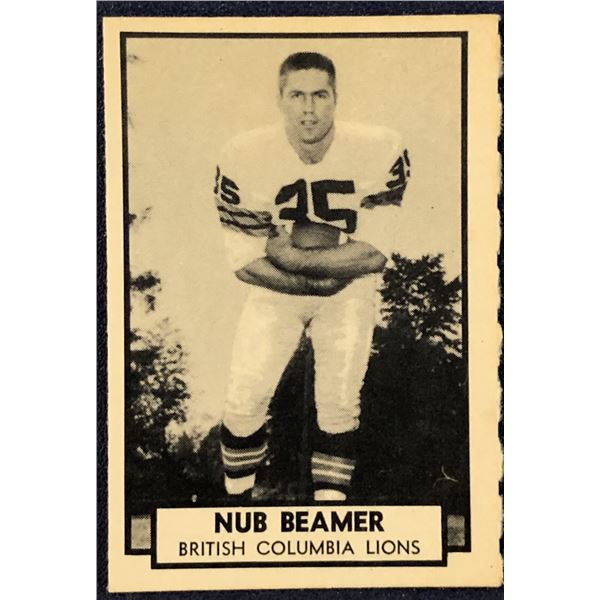1962 O-PEE-CHEE CFL NUB BEAMER (HOF)