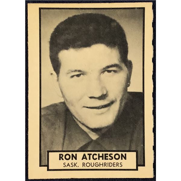 1962 O-PEE-CHEE CFL RON ATCHESON (HOF)