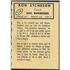Image 2 : 1962 O-PEE-CHEE CFL RON ATCHESON (HOF)
