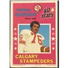 Image 1 : 1971 O-PEE-CHEE CFL INSERT POSTER - HERMAN HARRISON (HOF)