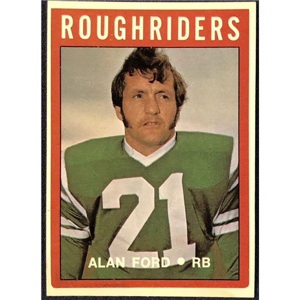 1972 O-PEE-CHEE CFL ALAN FORD