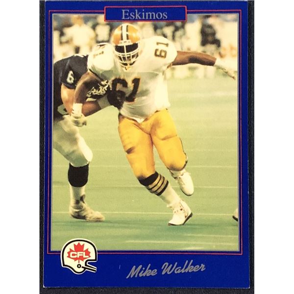 1991 JOGO CFL MIKE WALKER (HOF)