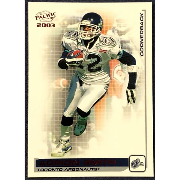 2003 PACIFIC CFL ADRION SMITH (HOF)