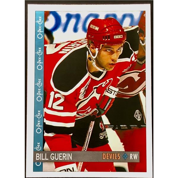 1992-93 O-PEE-CHEE BILL GUERIN ROOKIE CARD